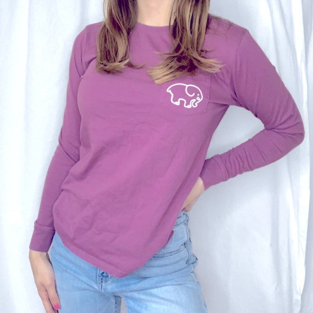 Ivory Ella Women's Purple T-shirt